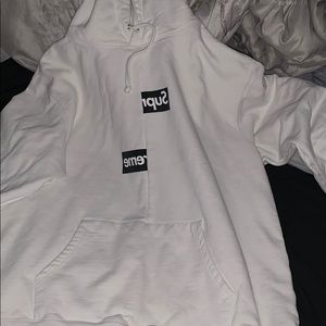 Supreme x commended garçons hoodie
